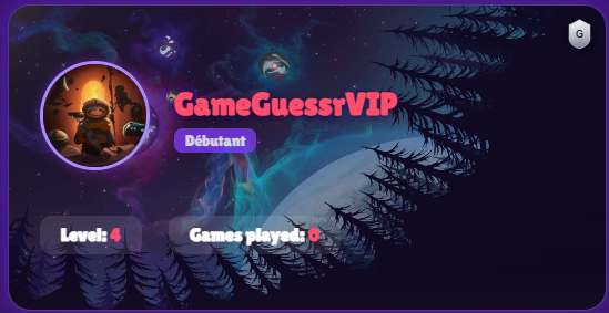 VIP profile card